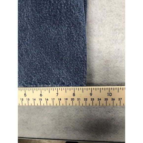 Carhartt Relaxed Fit Straight Leg Denim Blue Jeans Mens Size 40x32 C433 - Picture 9 of 9